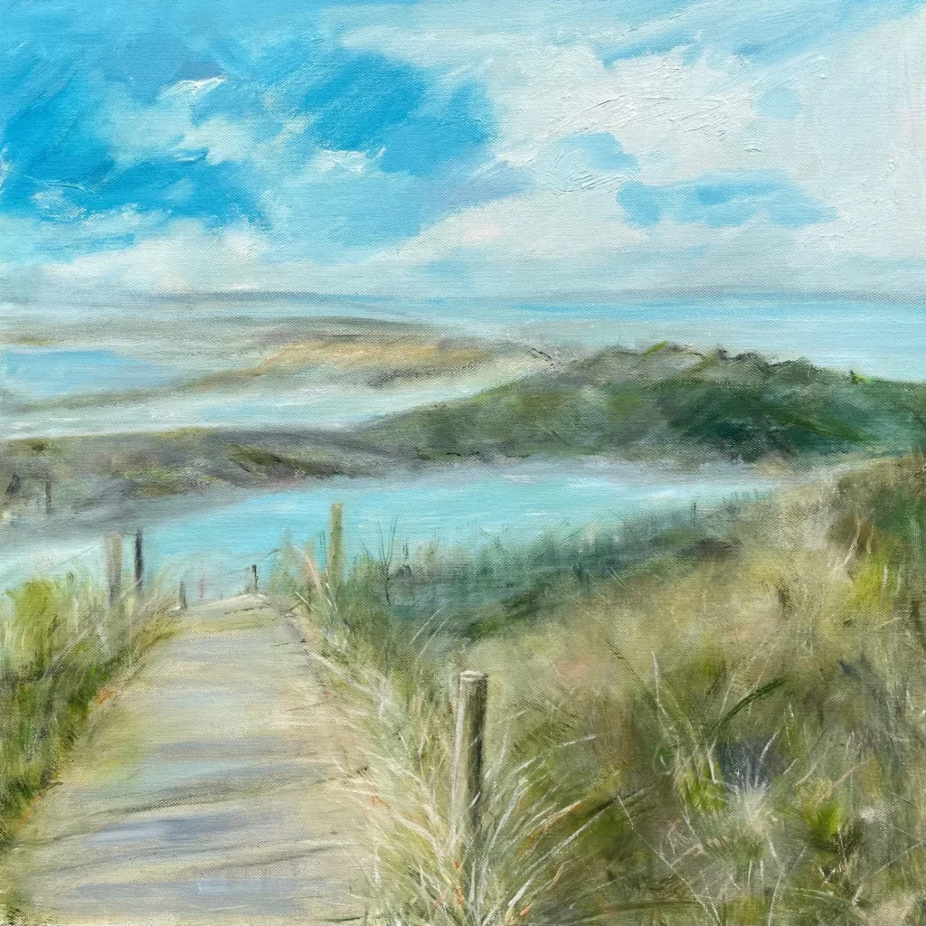 Gwithian Beach (oil)